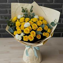 Букет цветов из:  Розы #REPLACE_PRED# Марьино Курской области