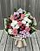 Букет цветов из: Альстромерии, Гвоздики, Розы и Хризантемы в Марьино Курской области