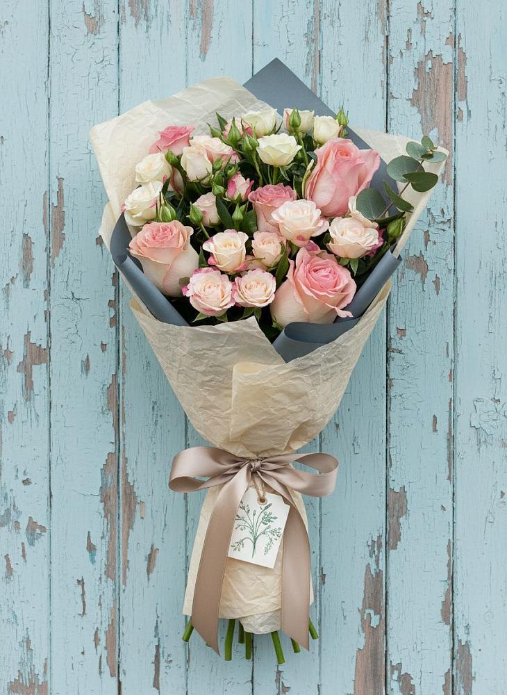 Букет цветов из: Розы в Марьино Курской области