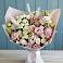 Букет цветов из: Альстромерии и Розы в Марьино Курской области