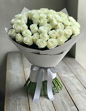 Букет 35 Белых роз #REPLACE_PRED# Марьино Курской области