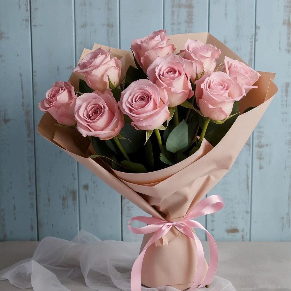 Букет цветов из: Розы в Марьино Курской области