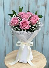 Букет цветов из:  Розы в Марьино Курской области