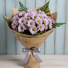 Букет цветов из:  Хризантемы #REPLACE_PRED# Марьино Курской области