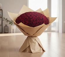 Букет 101 Красная роза в Марьино Курской области