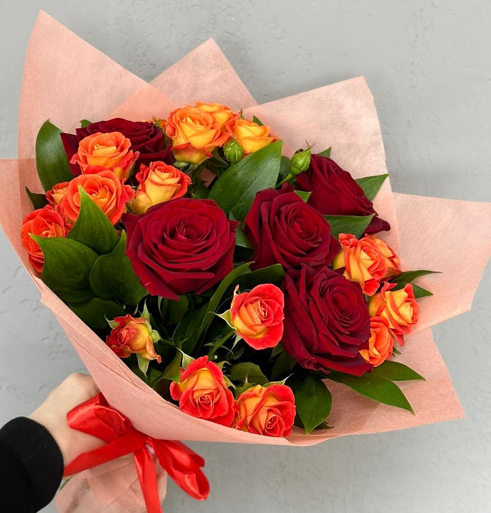 Букет Любовь и восторг в Марьино Курской области