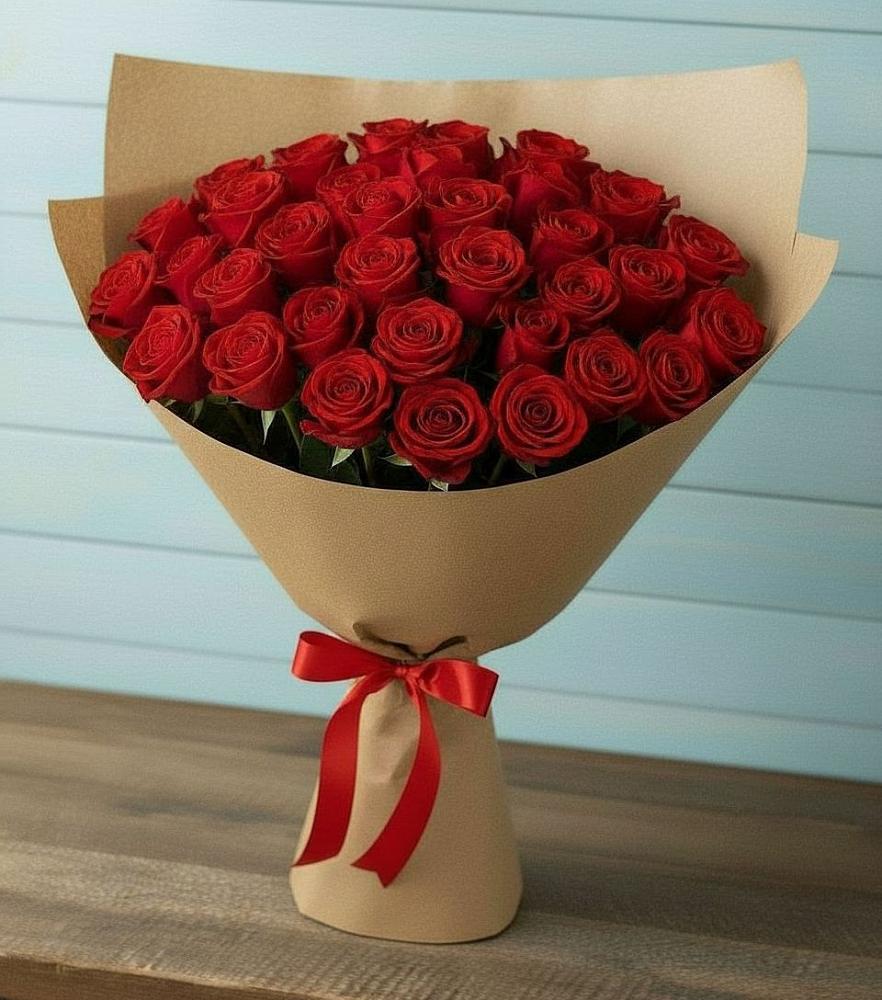Букет Красные розы Милано в Марьино Курской области