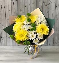 Букет цветов из:  Хризантемы #REPLACE_PRED# Марьино Курской области