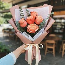 Букет цветов из:  Розы в Марьино Курской области