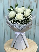 Букет цветов из:  Розы в Марьино Курской области