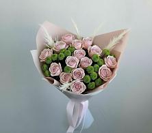 Букет цветов из:  Розы и Хризантемы в Марьино Курской области