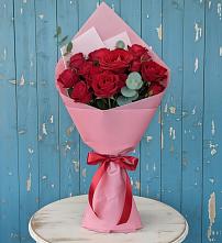 Букет цветов из:  Розы в Марьино Курской области