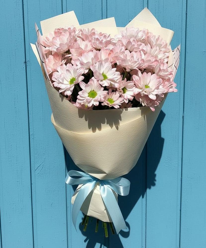 Букет цветов из: Хризантемы в Марьино Курской области