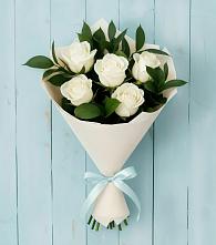 Букет цветов из:  Розы в Марьино Курской области