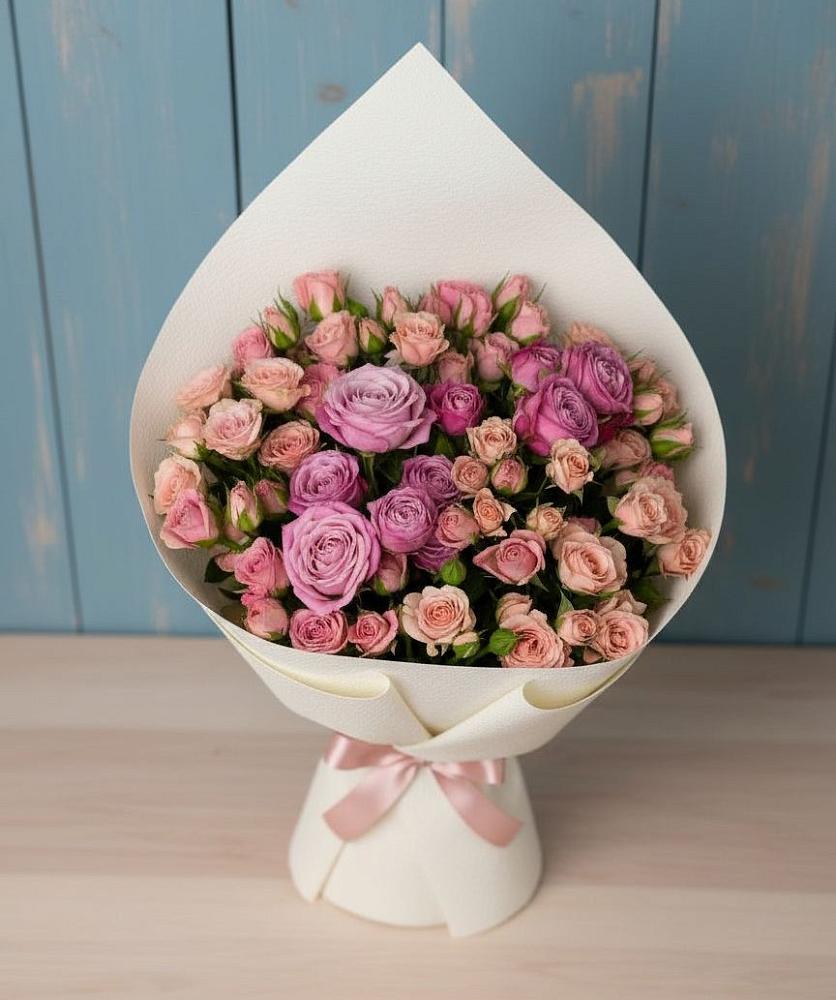 Букет цветов из: Розы в Марьино Курской области