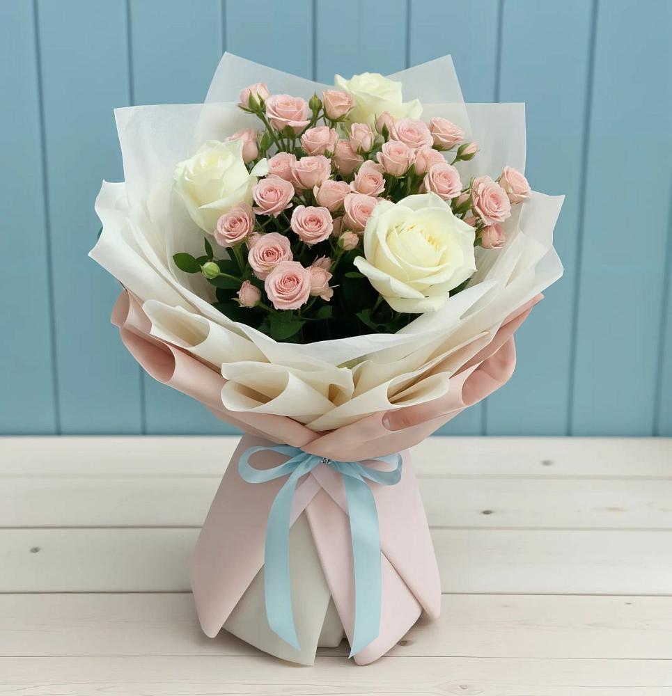 Букет цветов из: Розы в Марьино Курской области