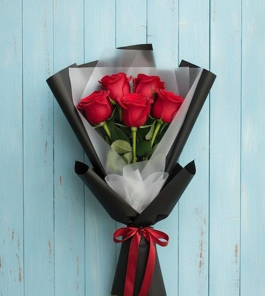 Букет цветов из: Розы в Марьино Курской области