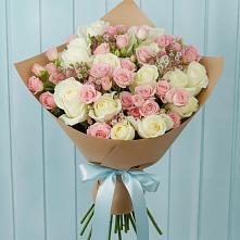 Букет цветов из:  Розы в Марьино Курской области